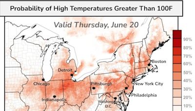 A 'heat dome' is headed for central Ohio. How long might it stay?