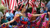 This Memorial Day celebration featured traditional salute with mariachi, folklórico dance