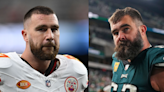 Watch Jason Kelce Break Down While Singing His New Christmas Song With His Brother Travis