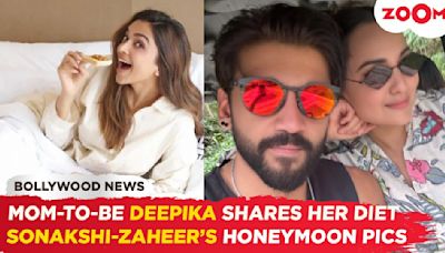 Pregnant Deepika Padukone Reveals Diet Tips | Sonakshi-zaheer's Adorable Honeymoon Photos