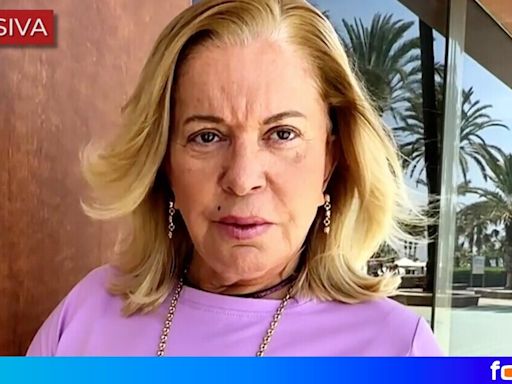 Bárbara Rey acusa a su hijo Ángel Cristo de hacer "apología de un maltratador" con su cinta roja