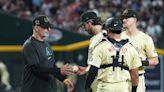 Tempers flare between Tigers and Diamondbacks' dugouts over pitching mound at Chase Field