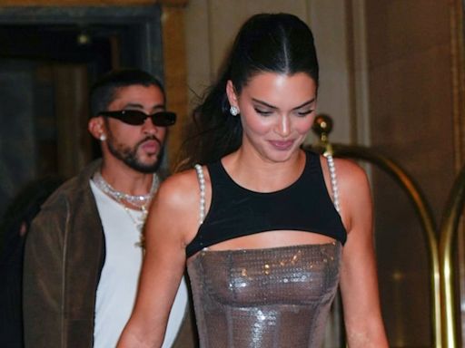 Así fue la cita privada de Bad Bunny y Kendall Jenner en el Museo de Louvre