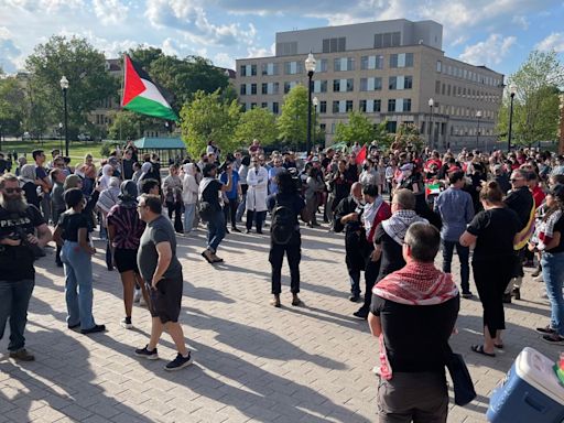 Ohio State locks some campus buildings, state police ‘available’ ahead of pro-Palestine protests