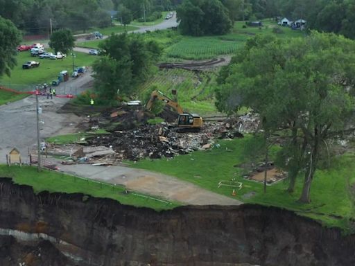 Video show Rapidan Dam being torn down, days after partially collapsing in southern Minnesota