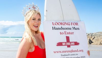 Miss England on hunt for next Mr England after only a handful of blokes enter