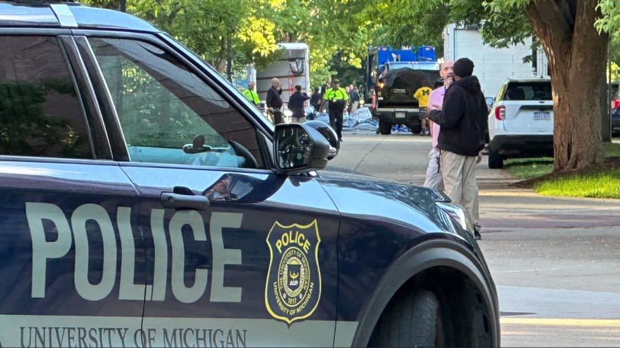 Police break up University of Michigan protest encampment