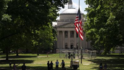 UNC student who protected American flag at protest grew up in Russia