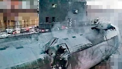 烏克蘭再次擊沉克里米亞港內的俄羅斯潛艇 - 軍事