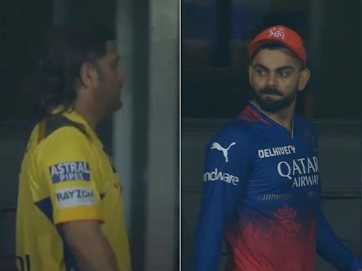 Heartbroken MS Dhoni Skips Handshakes With RCB Players, Virat Kohli Then Does This. Watch | Cricket News