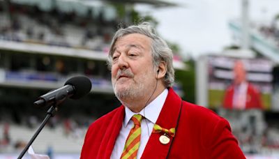 Stephen Fry criticises MCC at Hay Festival: ‘Stinking of privilege and classism’