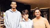 Tom Brady Brings Son Jack, 16, to Meet NBA Star Victor Wembanyama: '3 on 3, Who's Got Next?'