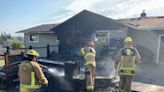 Spontaneous combustion of soil in flower pot sparks house fire