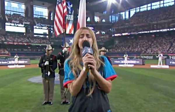 Home Run Derby’s Disastrous Anthem Had Fans Thinking It Was A Prank