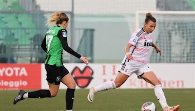 Juventus femminile-Sassuolo. Per 2° e 3° posto Champions