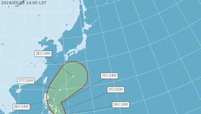 今年首颱「艾維尼」要來了？ 氣象署曝移動路線