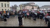 Stop the genocide in Gaza! Stop police violence against anti-war students!