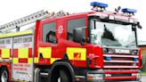 Garage destroyed in fire close to York