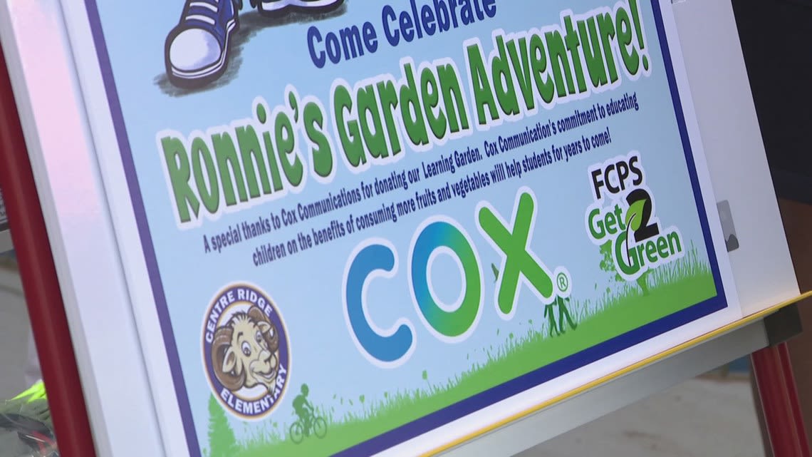 Fairfax elementary school gets state of the art learning garden