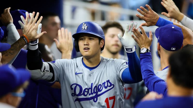 Los Angeles Dodgers star Shohei Ohtani inches closer to historic 50-50 season with 48th home run | CNN