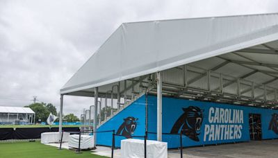 Here’s a sneak peek at Panthers’ practice fields before first training camp in Charlotte