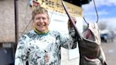 Mandan angler snags record-tying paddlefish; whopper weighed 131 pounds