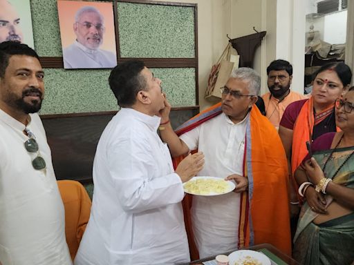 Dilip Ghosh's Birthday Celebrations Set Off Patch-Up Buzz In Bengal BJP