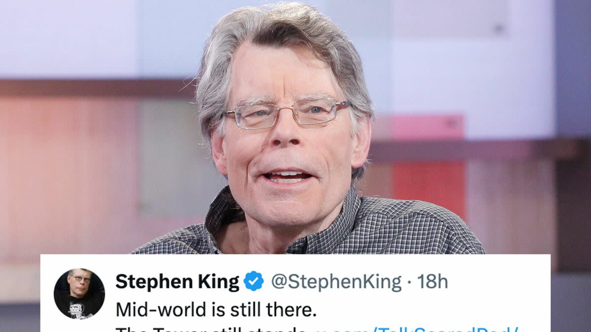 Stephen King drops cryptic Dark Tower hint on X