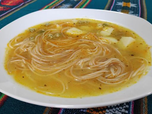 Beneficio de tomar sopa de fideos cabello de ángel