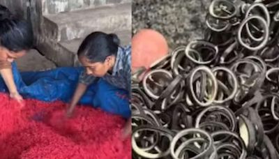 How Are Rubber Bands Made? Viral Video Shows Labour-intensive Process In Factory - News18