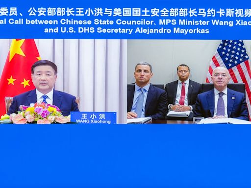 China, US security chiefs agree to keep talking on anti-narcotics cooperation