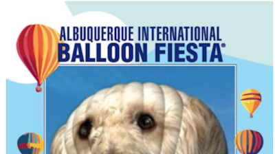 Family pet takes flight in namesake special shape for Balloon Fiesta