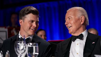 Colin Jost sleepwalked through his White House Correspondents Dinner speech