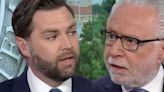 J.D. Vance snarls at CNN's Wolf Blitzer as he's peppered with questions about felon Trump