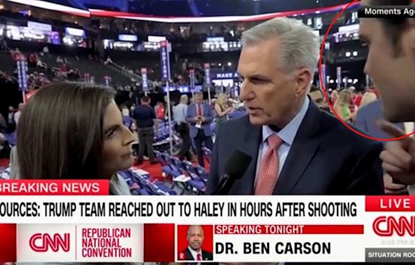 Matt Gaetz crashes Kevin McCarthy interview at RNC to taunt, 'What night are you speaking?'