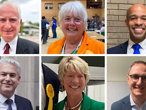 Who are the newly elected MPs for Cambridgeshire?