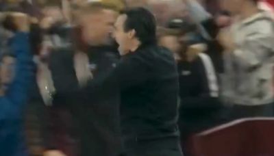 Jhon Durán desata la locura de Unai Emery y Tom Hanks