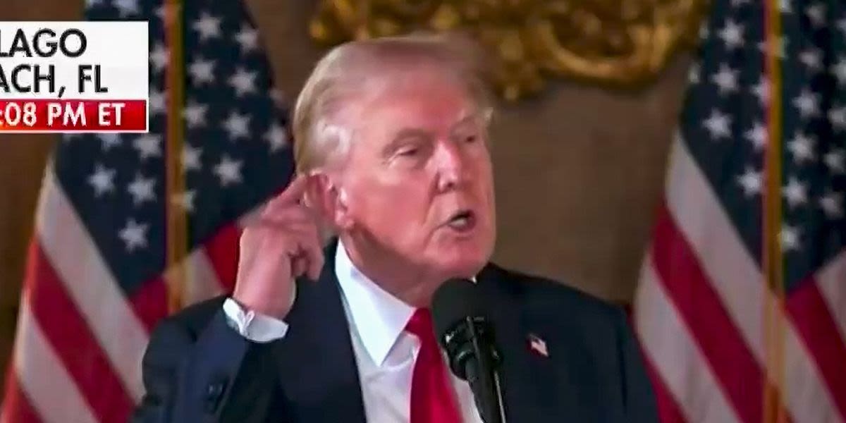 'I'm a fast healer': Trump asked why he suddenly stopped wearing large ear bandage