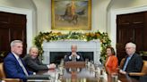 Photo of Biden with ‘miserable’ Republicans sparks amusement: ‘This should be the White House Christmas card’