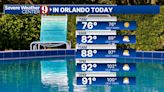 Hot and muggy Saturday in Central Florida