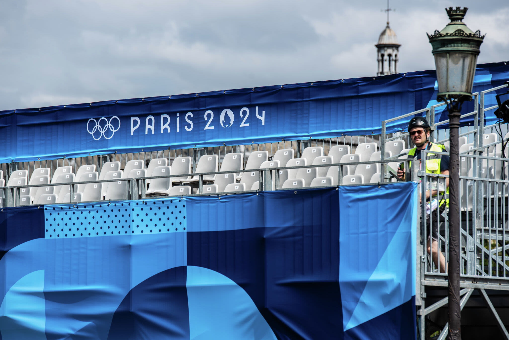 Some seats at the Olympics opening ceremony have no view of the opening ceremony