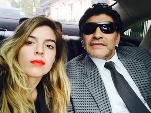 Filha de Maradona tentou se comunicar com o pai através de médium