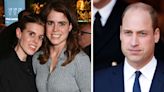 Prince William Plans to Keep Inviting Princess Eugenie and Beatrice to Royal Events