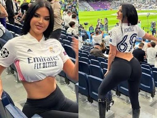 Ivana Knoll, la 'Novia de Qatar 2022', enciende Instagram apoyando al Real Madrid para Final de Champions 2024