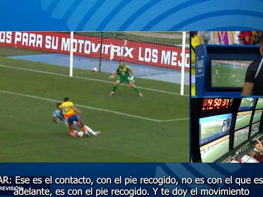 Fueron revelados los audios del VAR del penalti pitado a favor de Colombia sobre Argentina en eliminatorias