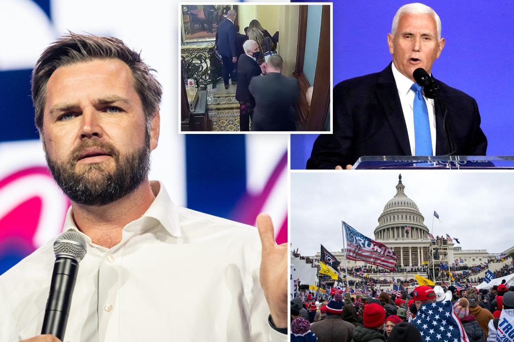 JD Vance ‘truly skeptical’ Mike Pence was ‘ever in danger’ during Capitol riot