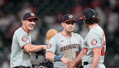 Nationals secure their first four-game series win over the Braves since 2016