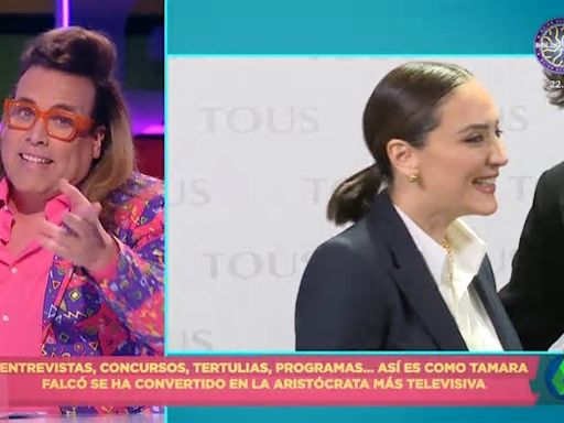 Torito repasa la evolución de Tamara Falcó hasta convertirse en la "musa de la prensa rosa"