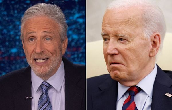 Jon Stewart says Biden looked like he had 'resting 25th Amendment face' — that establishes processes in case of a president's death — at the debate