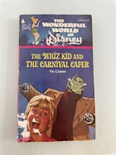 Vintage 1975 The Whiz Kid and the Carnival Caper Disney Book- Vintage ...